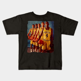 Vintage Basketball Team Kids T-Shirt